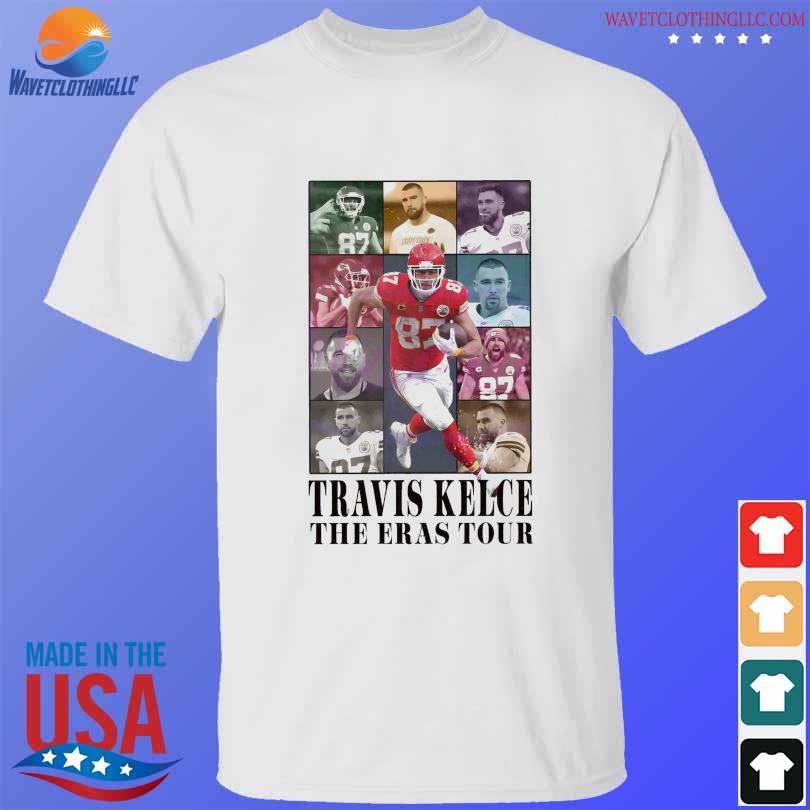 Kansas City Chiefs Travis Kelce The Eras Tour 2023 T-Shirt - Icestork