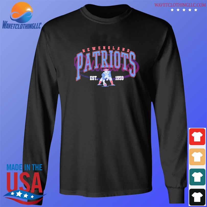 Patriots New England Football Shirt, Vintage Long Sleeve Unisex T-shirt