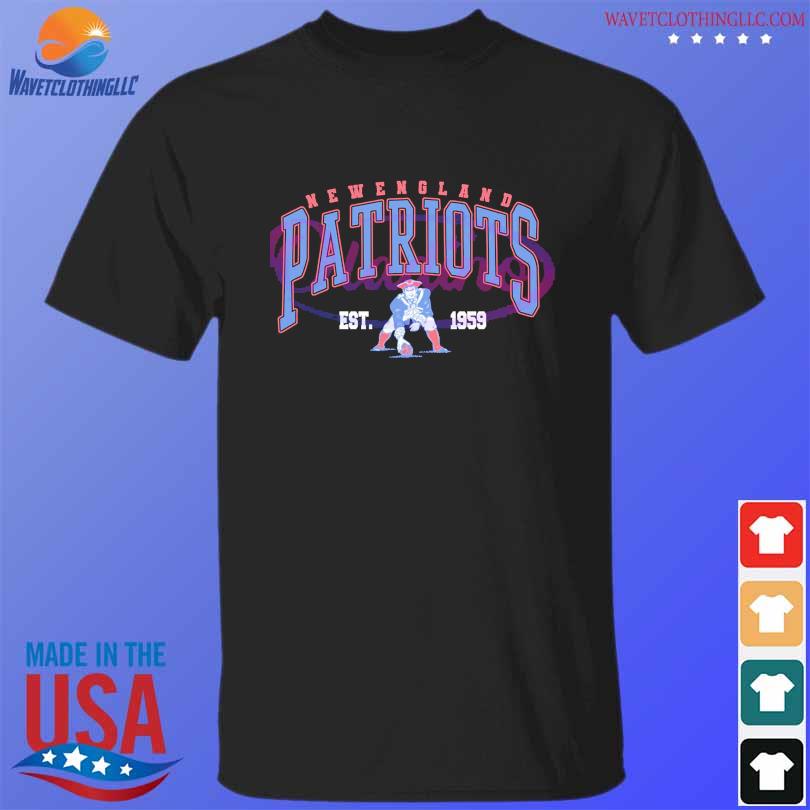 Patriots New England Football Shirt, Vintage Long Sleeve Unisex T-shirt