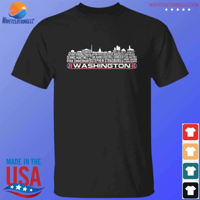 Washington Nationals Washington Skyline Shirt