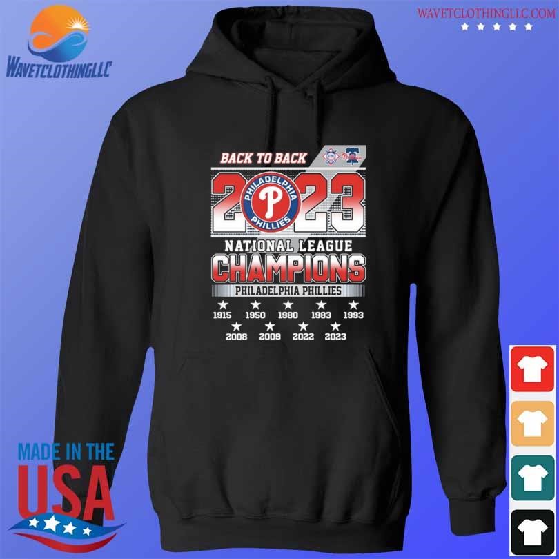 Philadelphia Phillie 2023 National league champions world series retro shirt,  hoodie, sweater and long sleeve