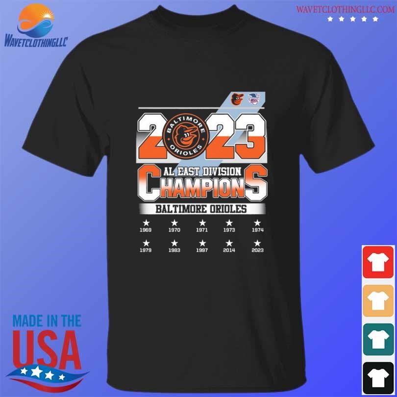 Official baltimore Orioles Baseball 2023 Al East Division Champions  Signatures Shirt, hoodie, sweater, long sleeve and tank top