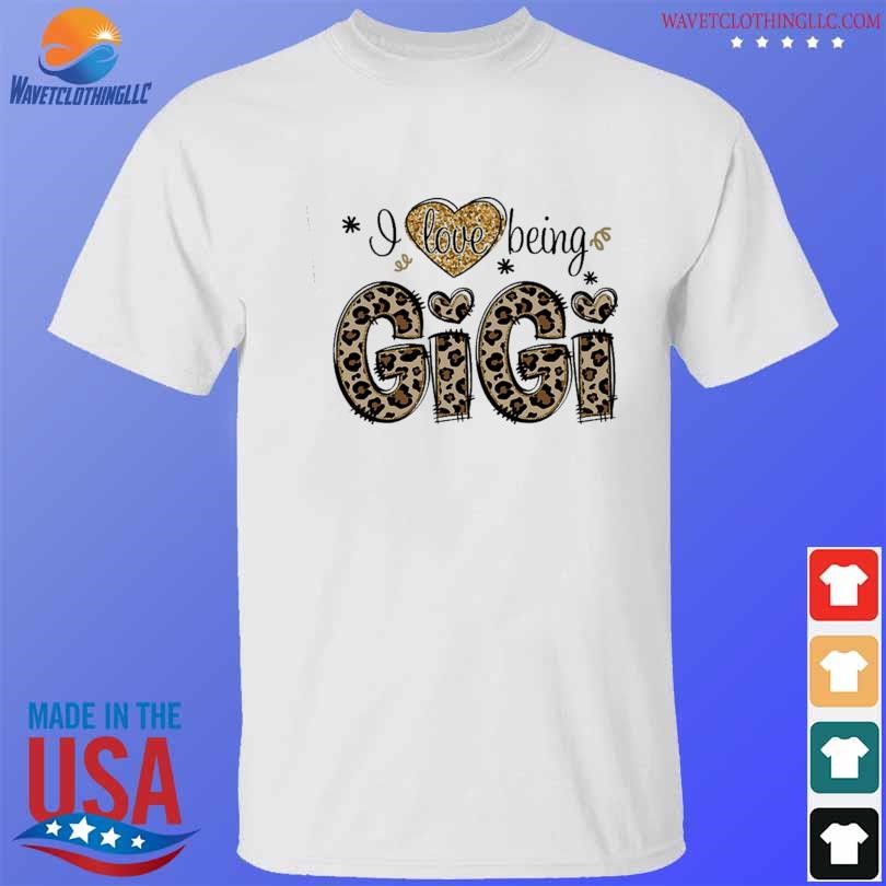 Monogrammed 'Leopard USA' T-Shirt in 2023