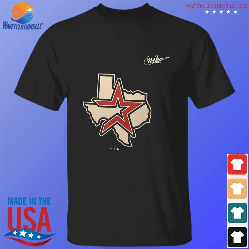 Houston Astros Alternate Cooperstown Logo T-shirt - Pvhfashion