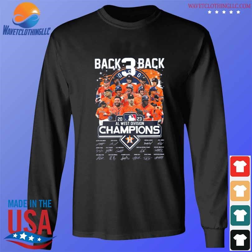 Houston Astros 2023 Al West Division Champions Shirt - Reallgraphics