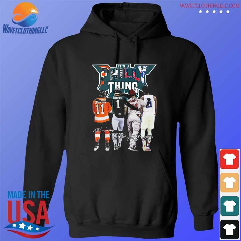 Official Philadelphia Phillies Bryce Harper and Eagles Jalen Hurts Philly  2023 Shirt, hoodie, sweater, long sleeve and tank top