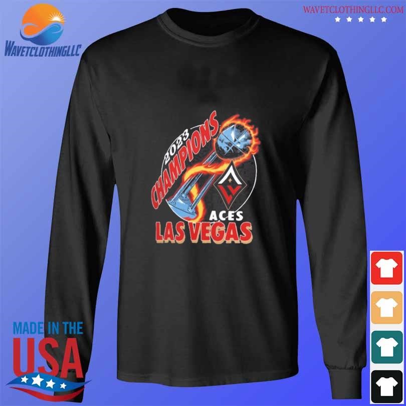 Las Vegas Aces Homage Unisex 2023 Wnba Finals Champion Trophy