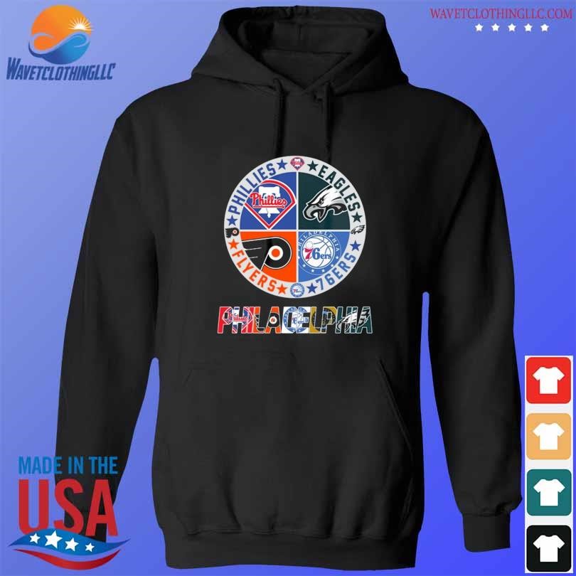 Philadelphia sports team Philadelphia Phillies Philadelphia Eagles and  Philadelphia Flyers signatures shirt, hoodie, sweater, long sleeve and tank  top