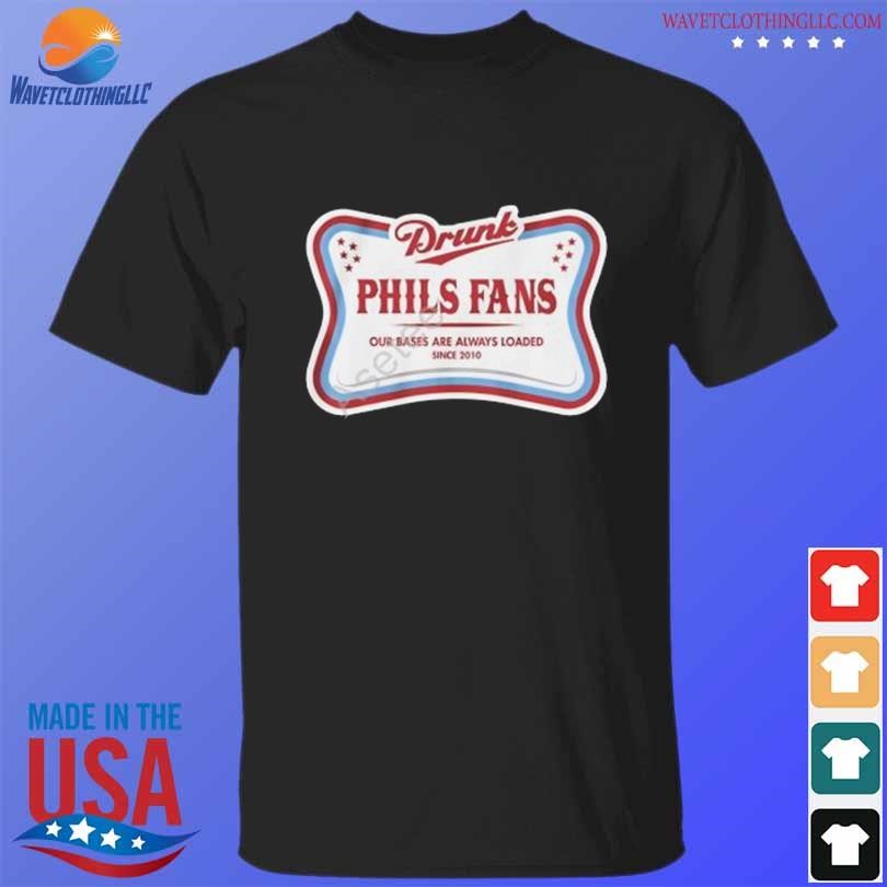 Philly drunk phils fans high life shirt