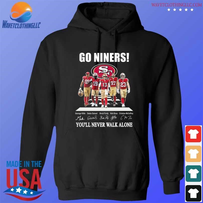 We Are 49ers The Champions Abbey Road Signatures Shirt, hoodie