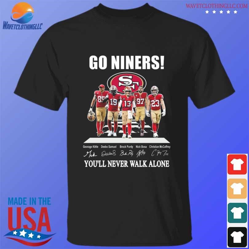 The Niners San Francisco 49ers abbey road signatures T-Shirt