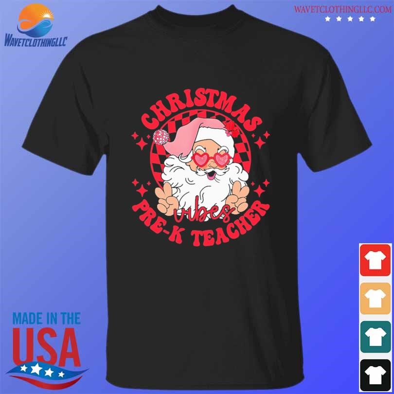 Funny Merry Christmas Softballs Baseball Santa Xmas Sports shirt