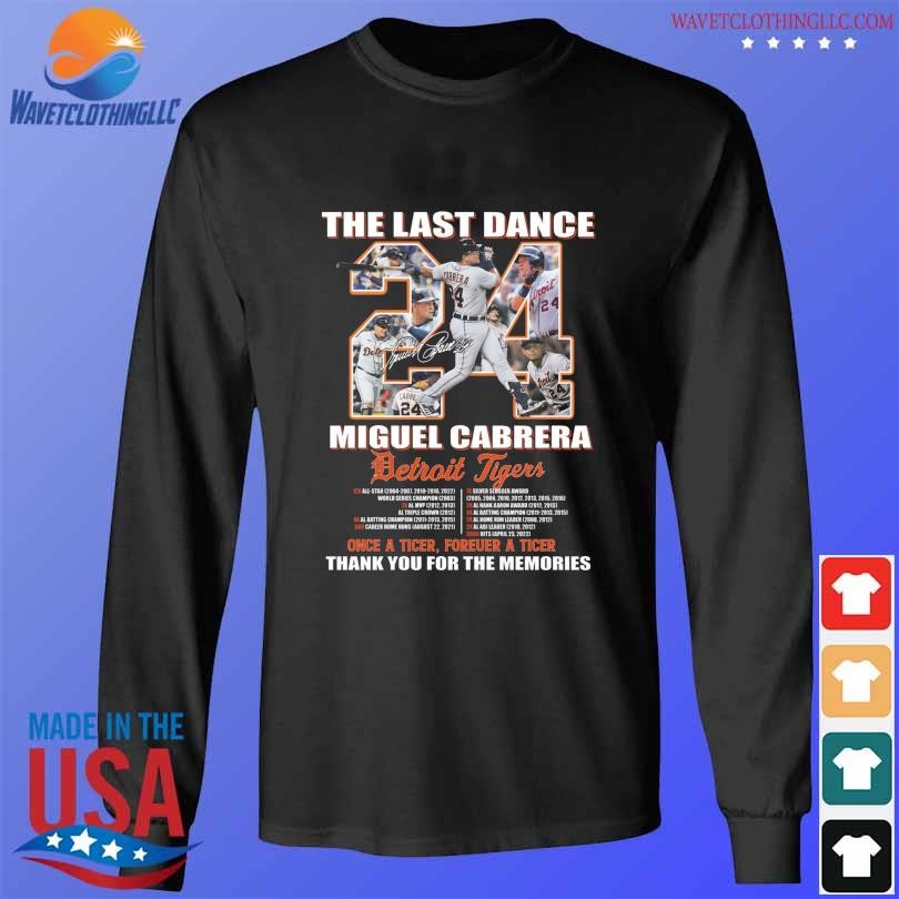 Official Miguel Cabrera 24 Signatures Detroit Tigers Signature T-Shirt,  hoodie, sweater, long sleeve and tank top