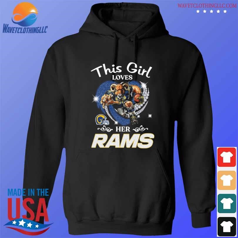 This girl loves her Los Angeles Chargers mascot heart shirt, hoodie,  sweater, long sleeve and tank top