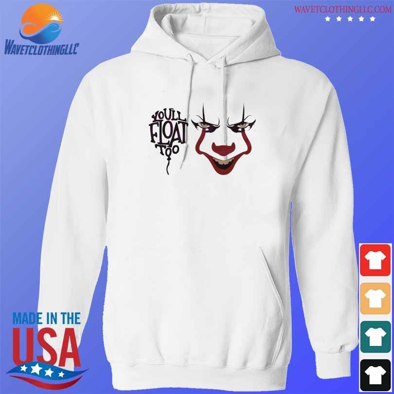 You will float too horror pennywise 2023 shirt hoodie trang