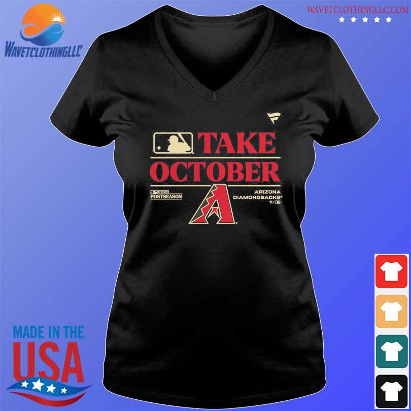 Arizona Diamondbacks 2023 Postseason Locker Room Take October Unisex T Shirt