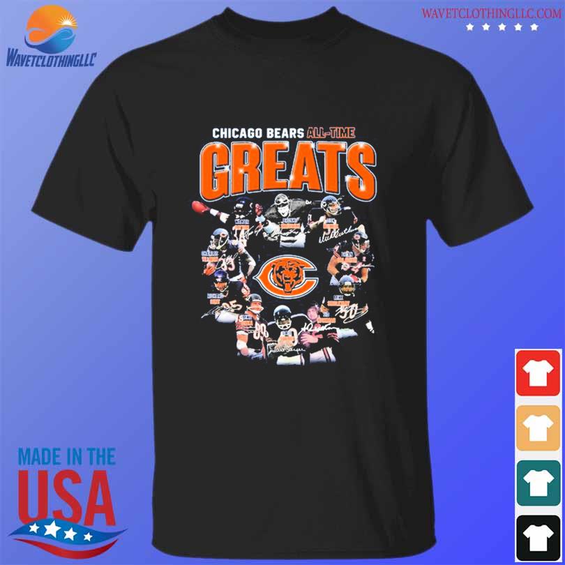 Chicago Bears all time greats signatures 2023 shirt, hoodie