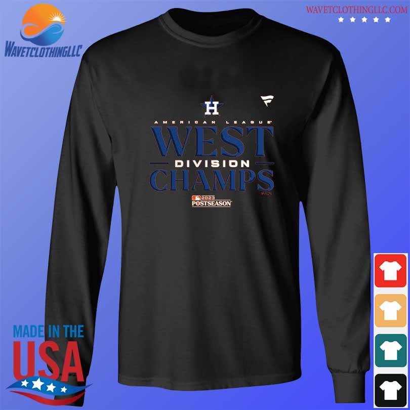 MLB Women's 2023 Division Champions Houston Astros Locker Room T-Shirt