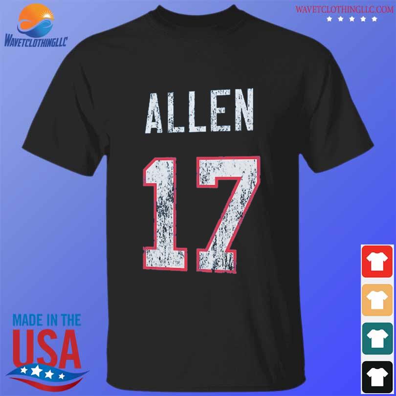 Josh Allen Buffalo Bills Majestic Threads Women's Name & Number