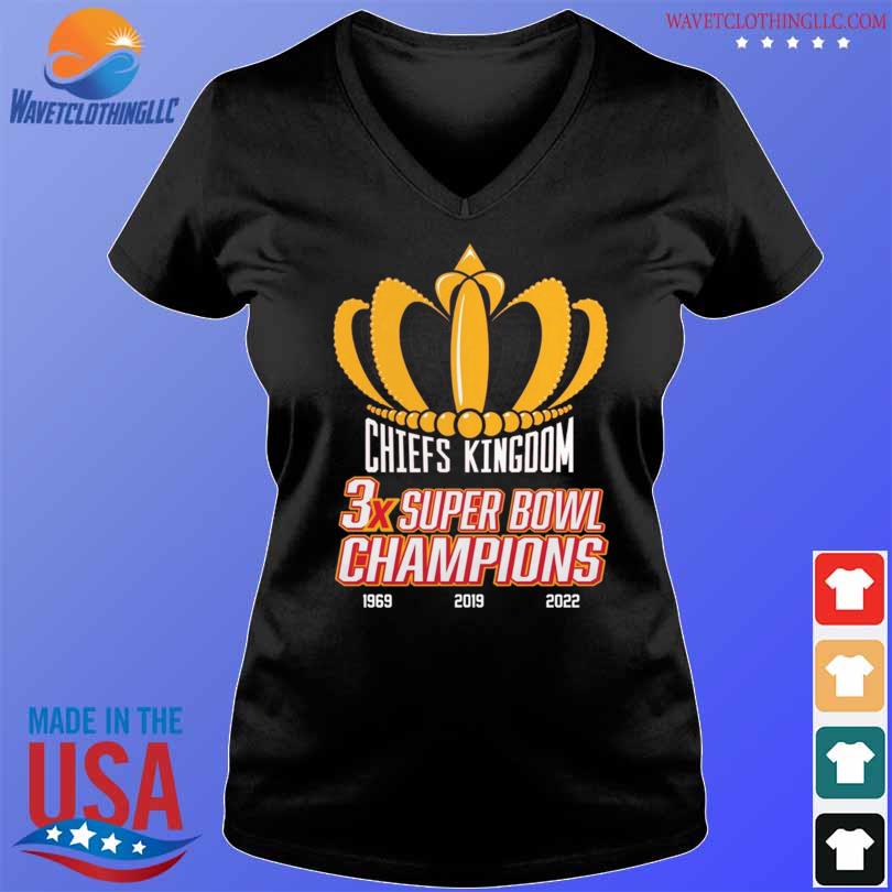 Kansas City Chiefs Super Bowl Champion 1969 2019 2022 3X Champs Diamond Ring  shirt, hoodie, sweater, long sleeve and tank top