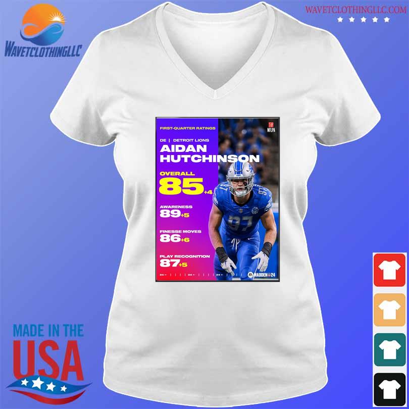 Detroit Lions Aidan Hutchinson shirt, hoodie, sweater, long sleeve and tank  top