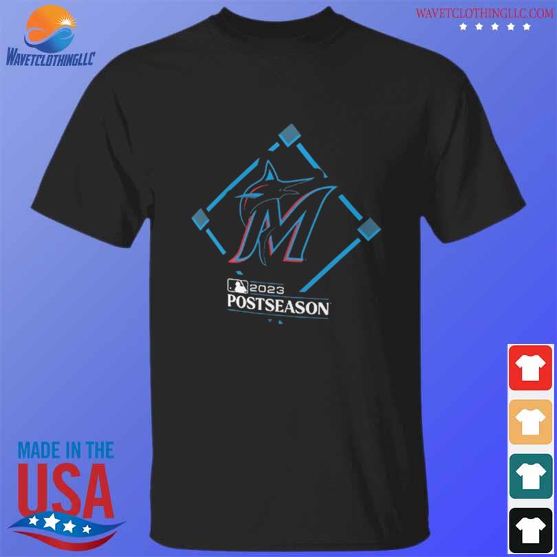 Miami Marlins Women's 2023 Postseason Locker Room Shirt