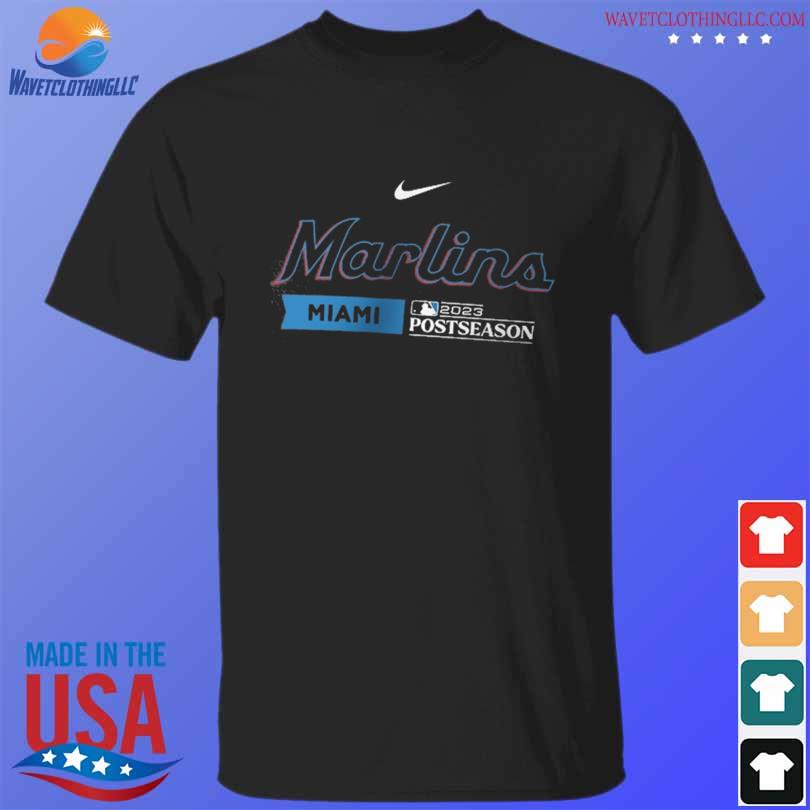 Nike Men's 2023 Postseason Miami Marlins Authentic Collection T-Shirt