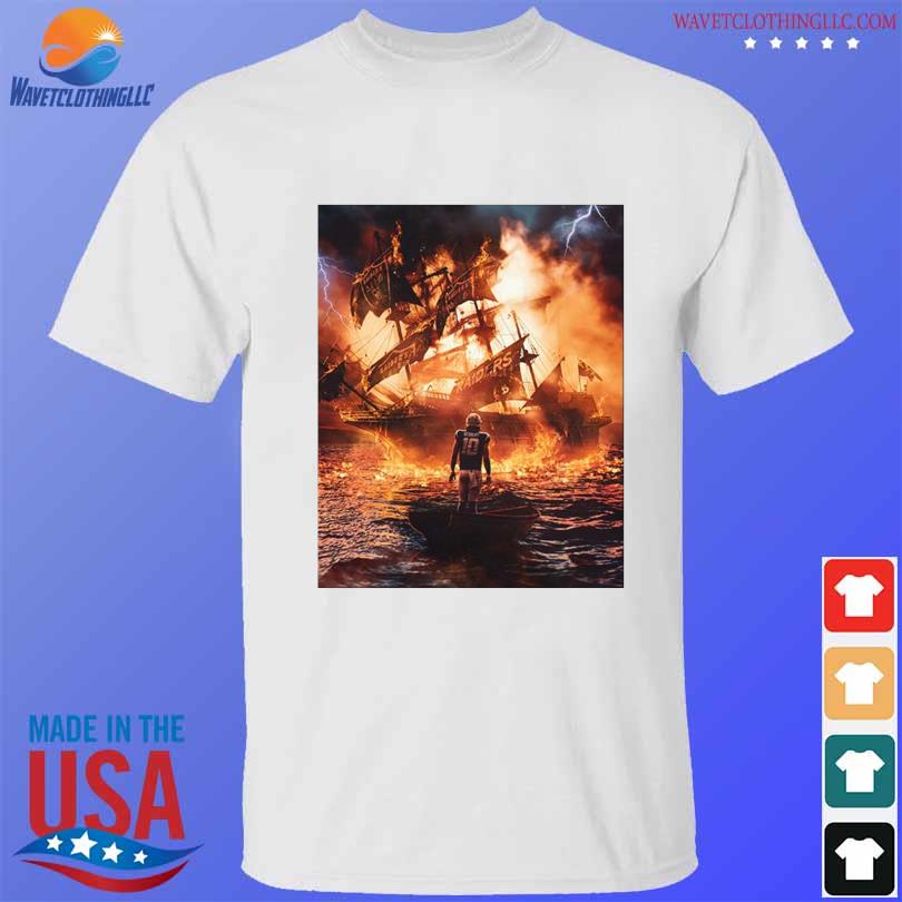 Quality NFL Justin Herbert Los Angeles Chargers Burn The Ship Las Vegas  Raiders T-Shirt - Roostershirt