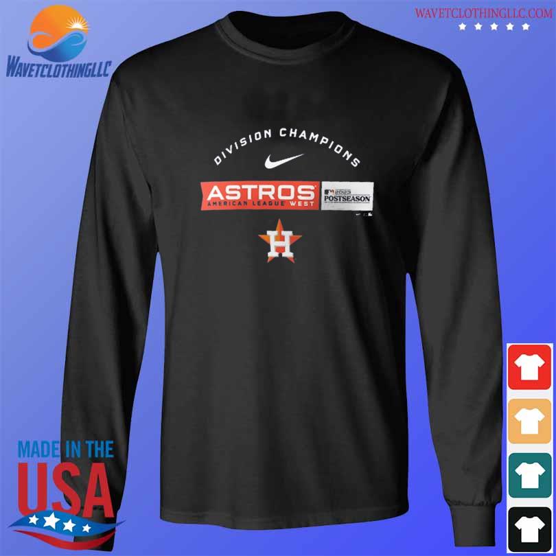 Houston Astros Nike 2023 Al West Division Champions Tee Shirt