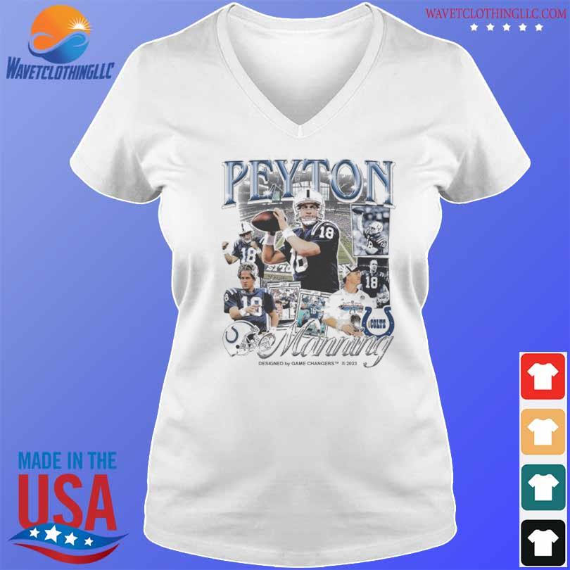 Official Game Changer Peyton Manning 2 - Colts T-Shirts White GameChanger -  Teebreat