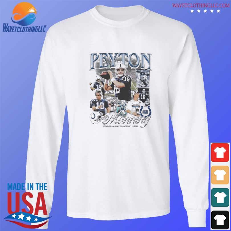 Official Game Changer Peyton Manning 2 - Colts Shirt 2023 Ash GameChanger -  Hnatee