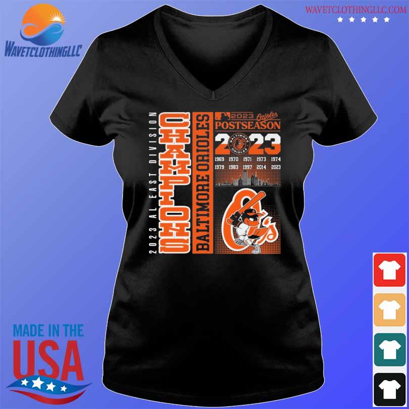 Baltimore Orioles AL East Division Champions Postseason 2023 tee, hoodie,  sweater, long sleeve and tank top