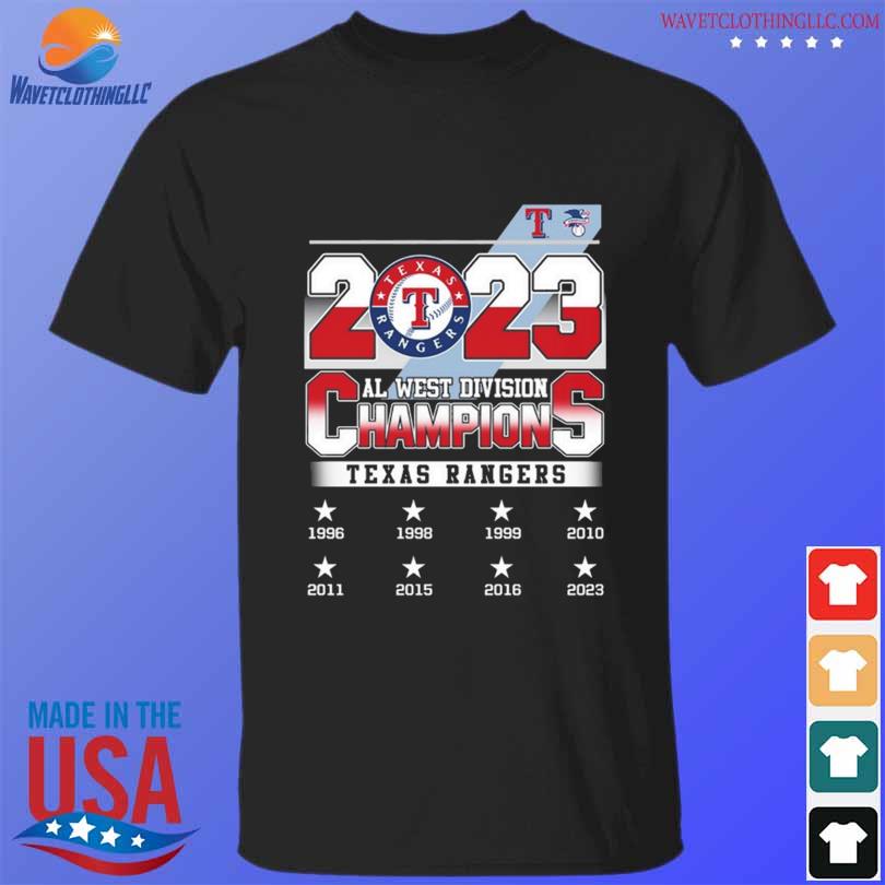 OfficialTexas rangers al west champs 2023 T-shirt, hoodie, tank