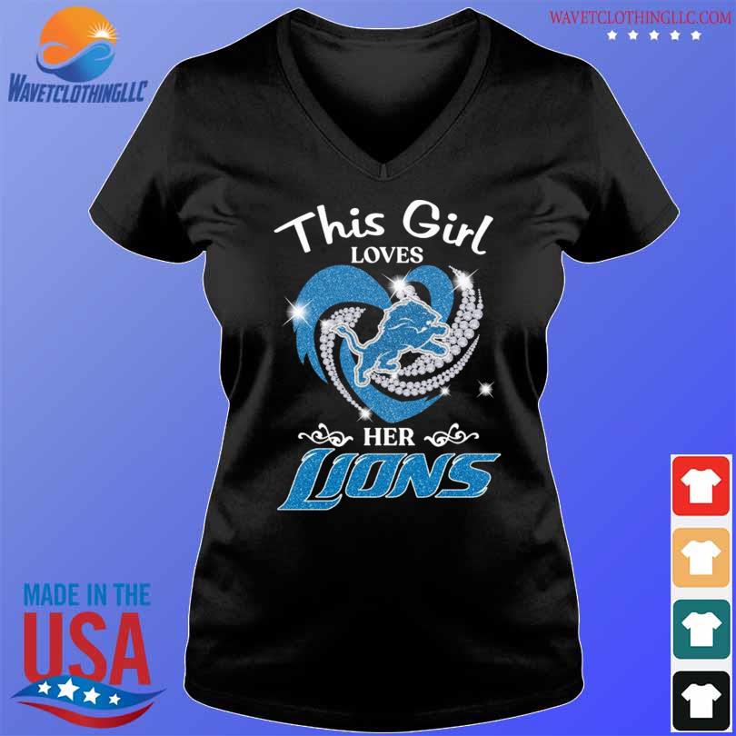 Heart This Girl Love Detroit Lions Shirt, hoodie, sweater, long sleeve and  tank top