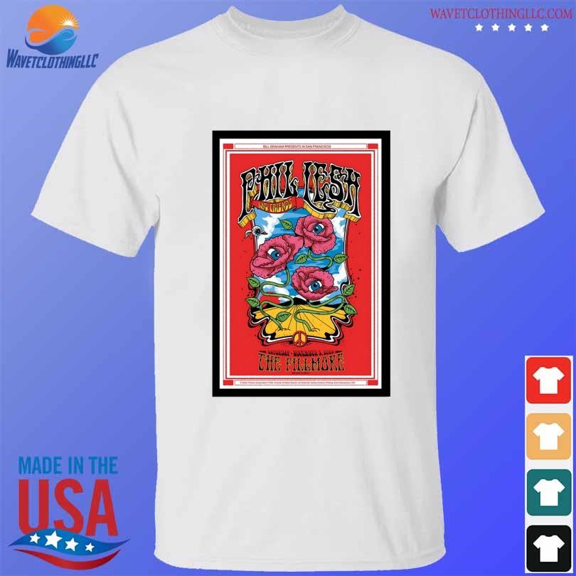 Phil lesh at the fillmore san francisco 2023 poster shirt, hoodie ...