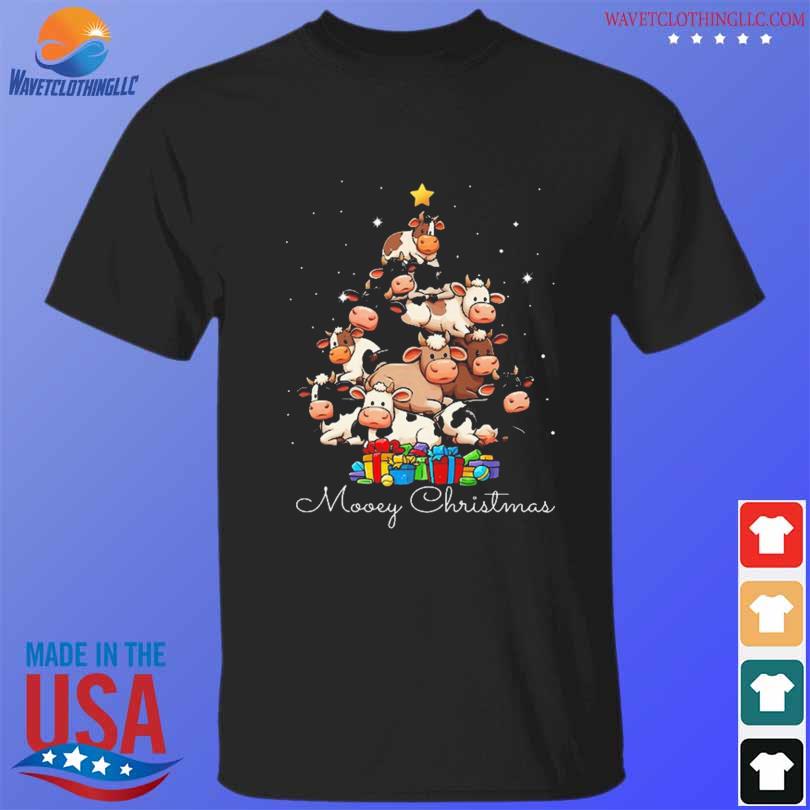 Funny mooey Christmas gifts for cow lovers sweater