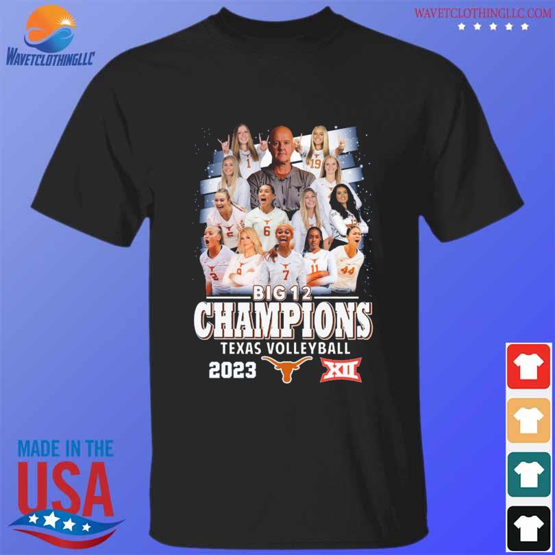 Funny texas Volleyball Big 12 Champions 2023 Shirt