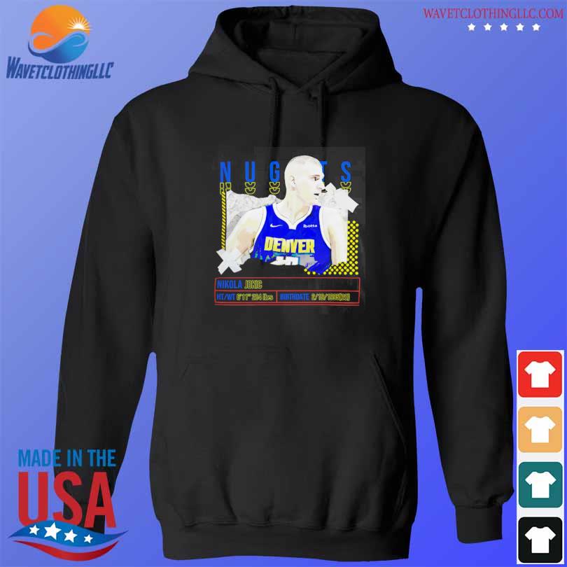 Nikola Jokic Number 15 Denver Nuggets Basketball Player Pose Paper Gift Shirt hoodie den