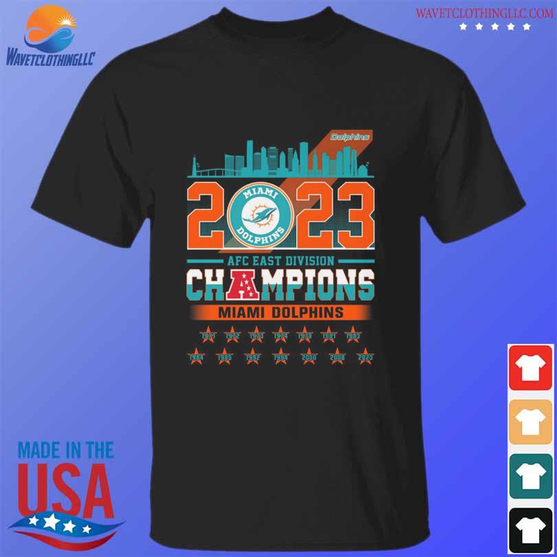 2023 Miami Dolphins AFC Champions T Shirt, hoodie, sweater, long sleeve ...