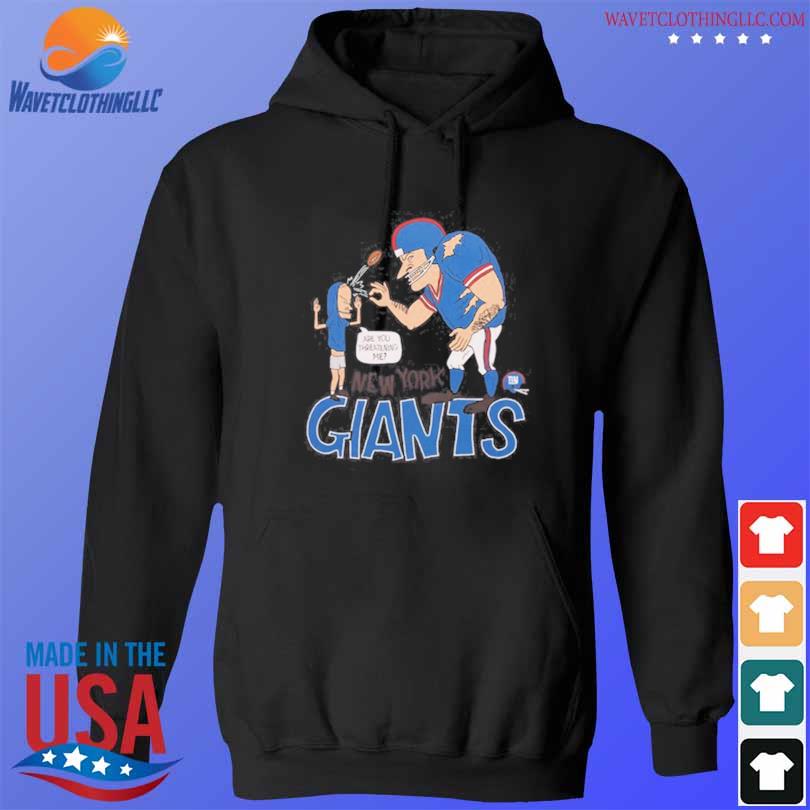 Beavis and butt head x new york giants cornholio 2024 s hoodie den