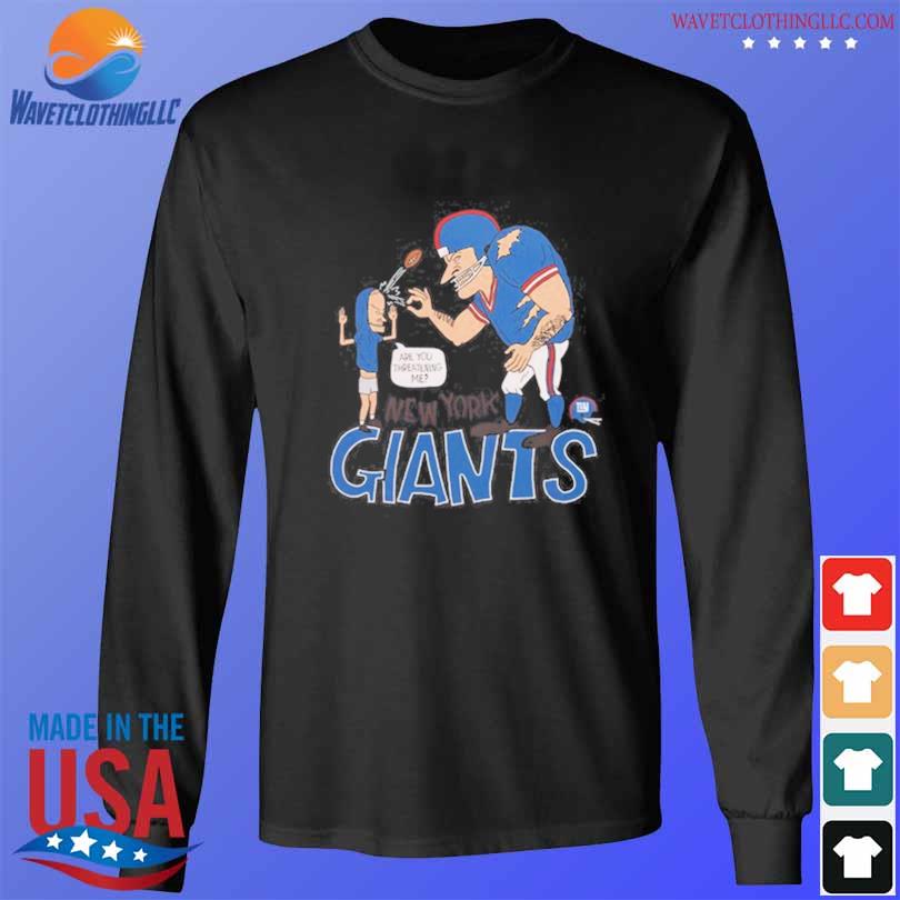 Beavis and butt head x new york giants cornholio 2024 s longsleeve den