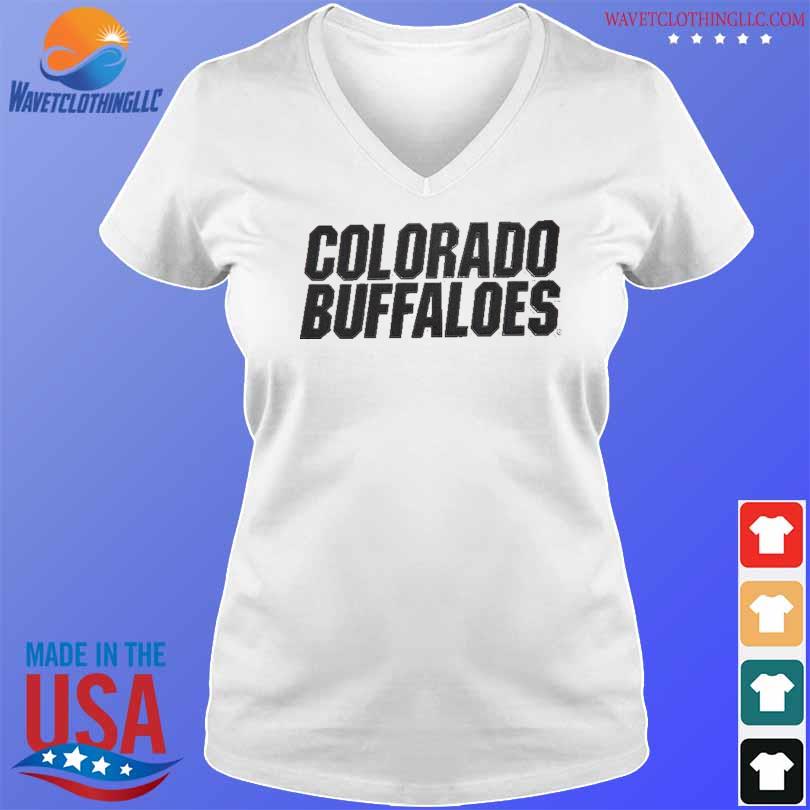 Colorado Buffaloes Pro Standard Classic Wordmark 2024 T Shirt Hoodie   Colorado Buffaloes Pro Standard Classic Wordmark 2024 T Shirt V Neck Trang 