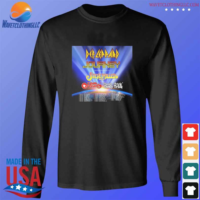 Def Leppard and Journey The Summer Stadium Tour 2024 Shirt, hoodie