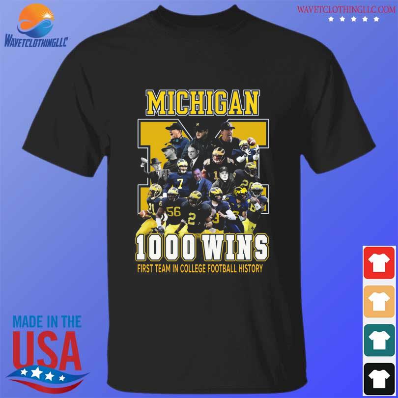 michigan wolverines 1000 wins first team in college football history ...