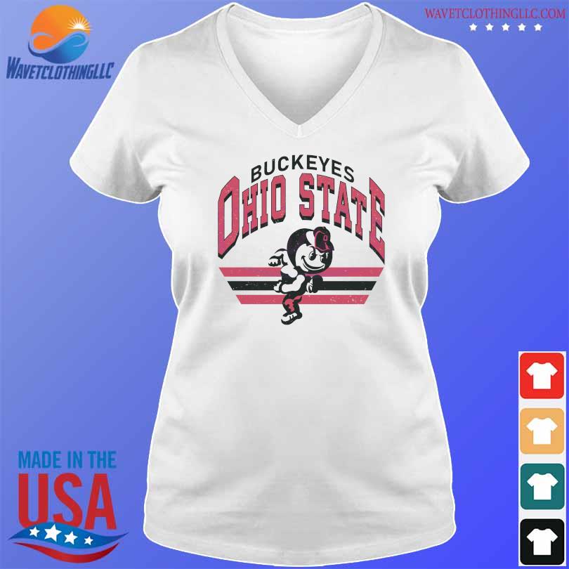 Retro Ohio State Buckeyes 2024 Shirt Hoodie Sweater Long Sleeve And   Retro Ohio State Buckeyes 2024 Shirt V Neck Trang 