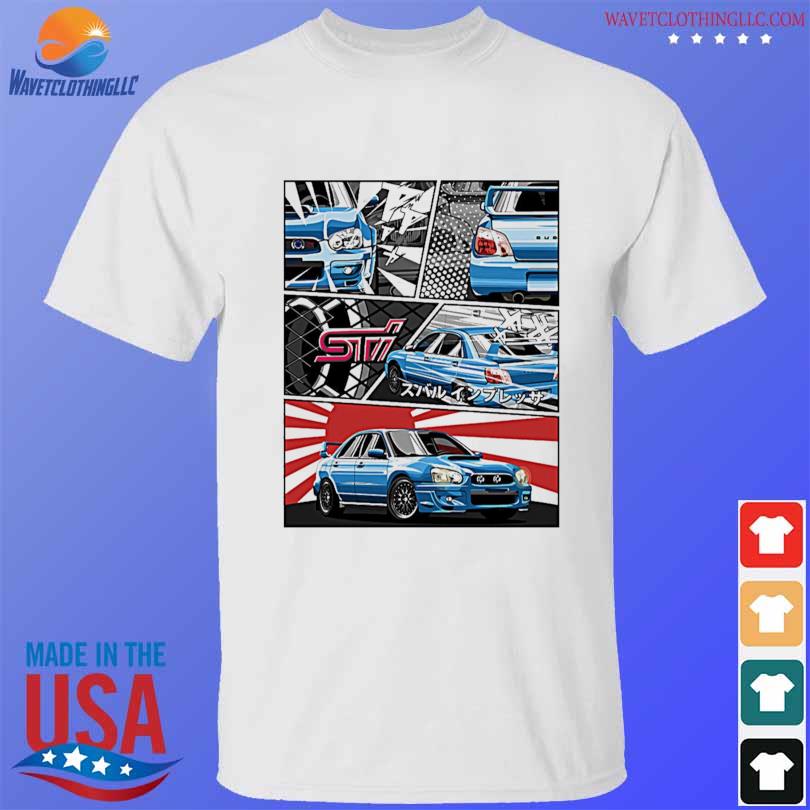 Subaru impreza wrx sti 2024 shirt, hoodie, sweater, long sleeve and