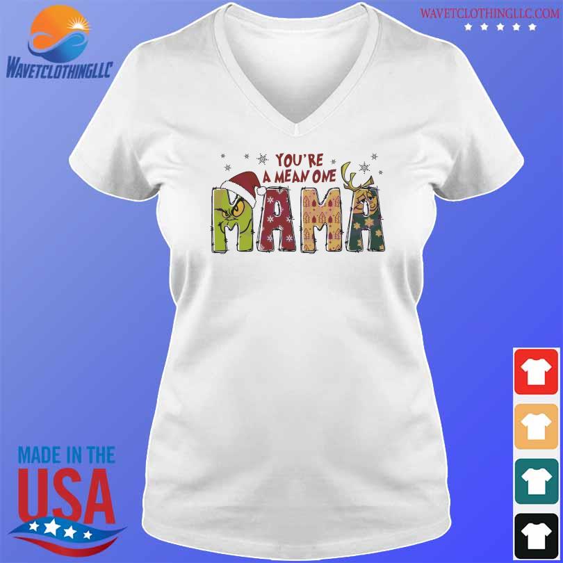 https://images.wavetclothingllc.com/2023/12/you-are-a-mean-one-mama-retro-grinch-2023-shirt-V-neck-trang.jpg