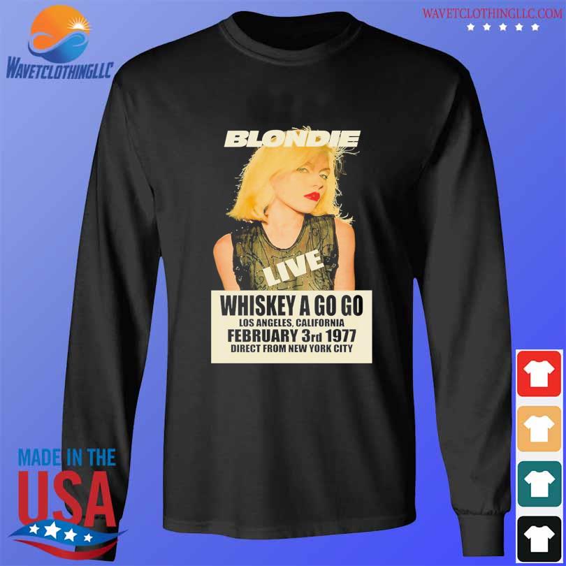 Blondie rock band 70sthe tide is high 2024 shirt, hoodie, sweater, long ...