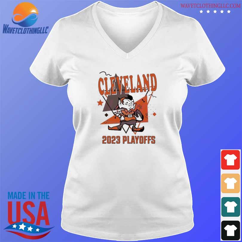 Brownie the elf cleveland 2023 playoffs 2024 shirt, hoodie, sweater, long sleeve and tank top