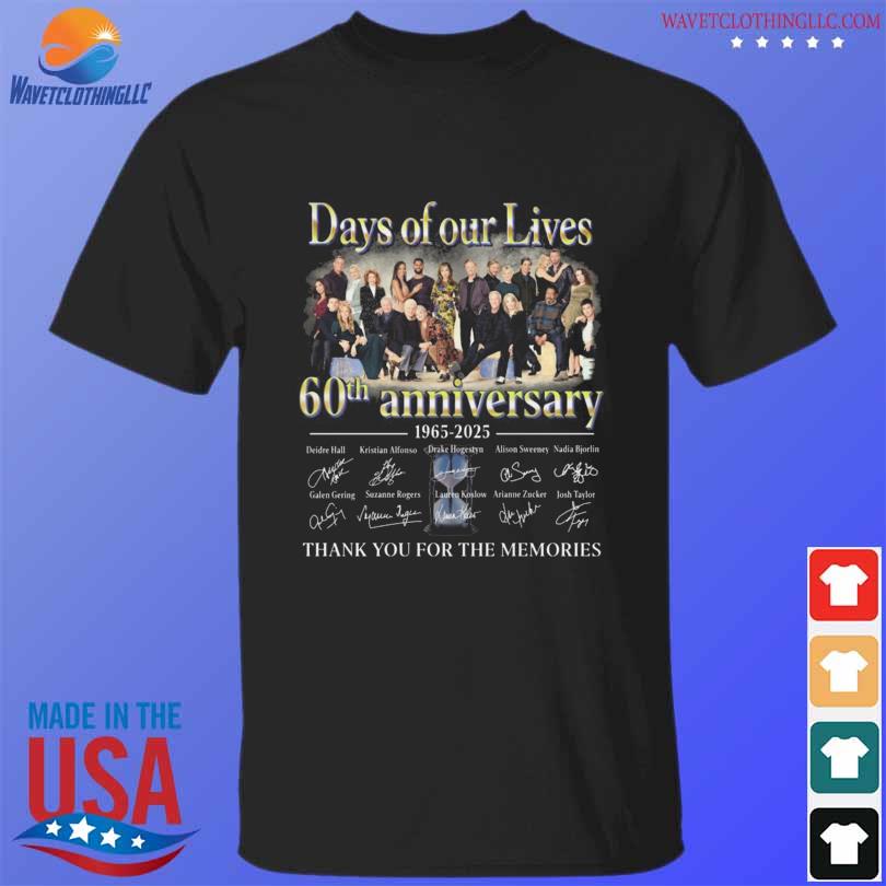 Days Of Our Lives 60th Anniversary 1965 2025 Thank You For The Memories ...